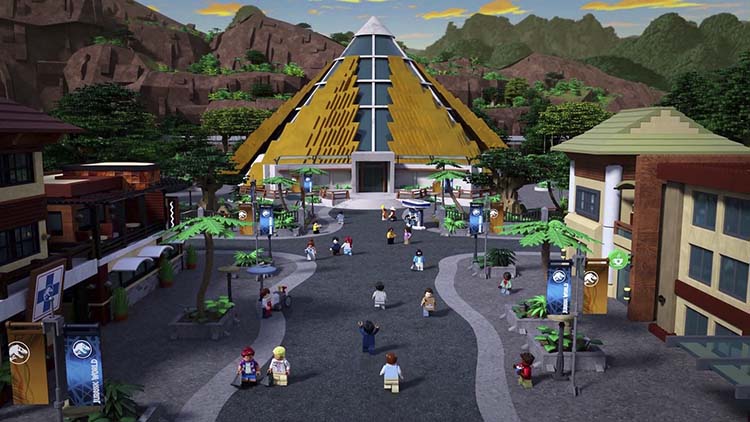 LEGO Mir yurskogo perioda Legenda ostrova Nublar